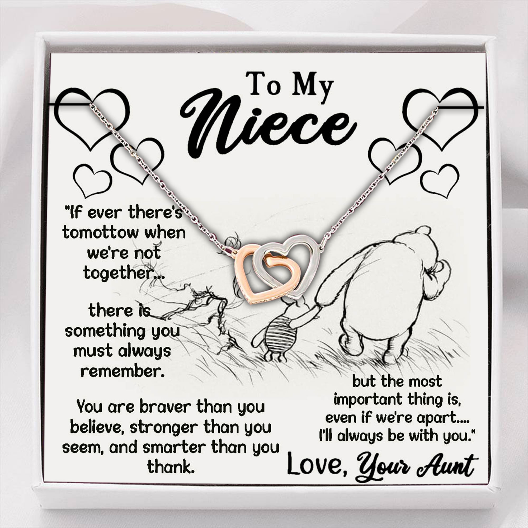 Aunt Necklace, Niece Necklace, Aunt 