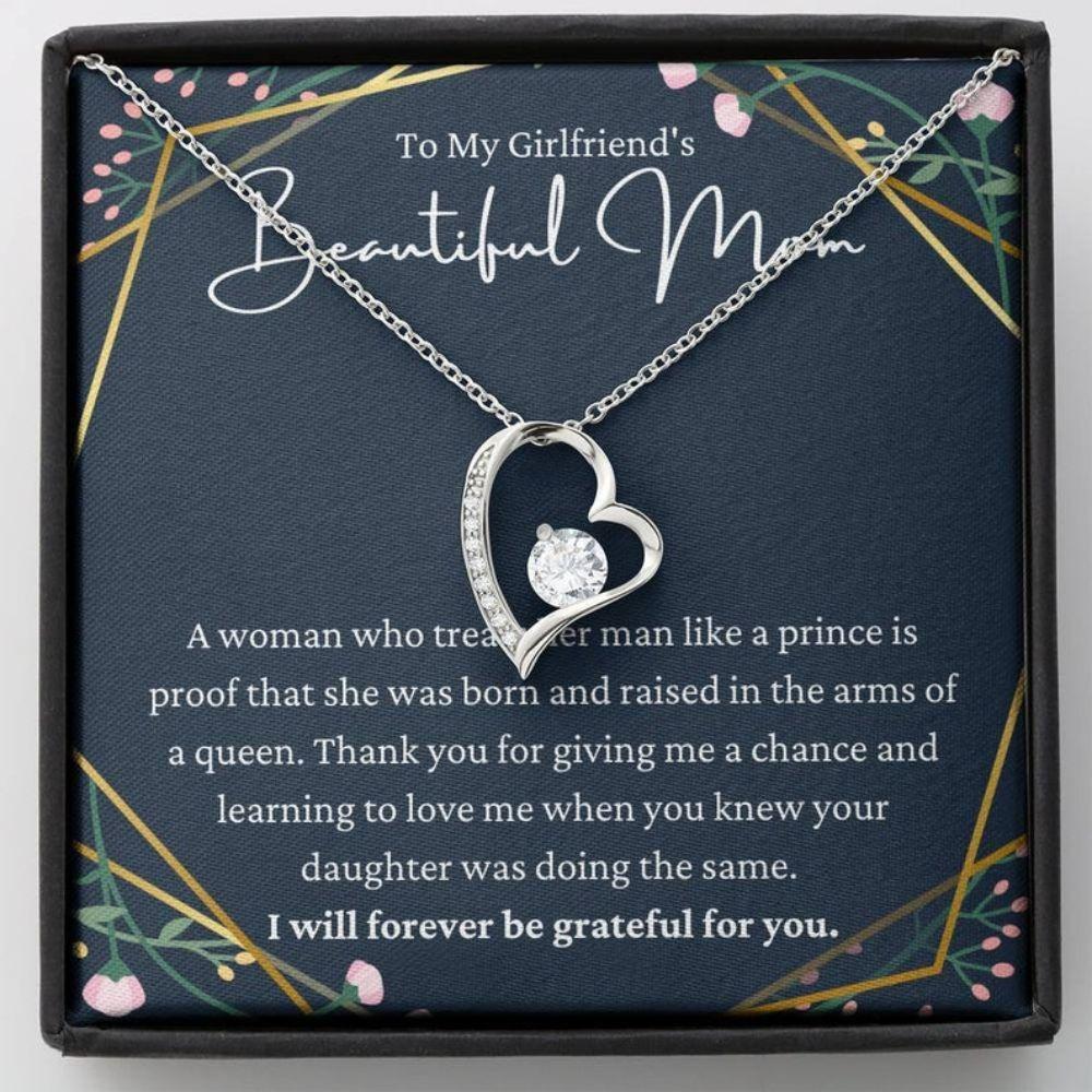 Mom Necklace, To My Girlfriend's Mom 